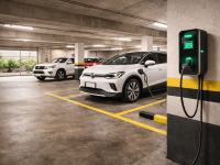 carro elétrico em condomínio