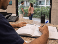 livro de ocorrência
